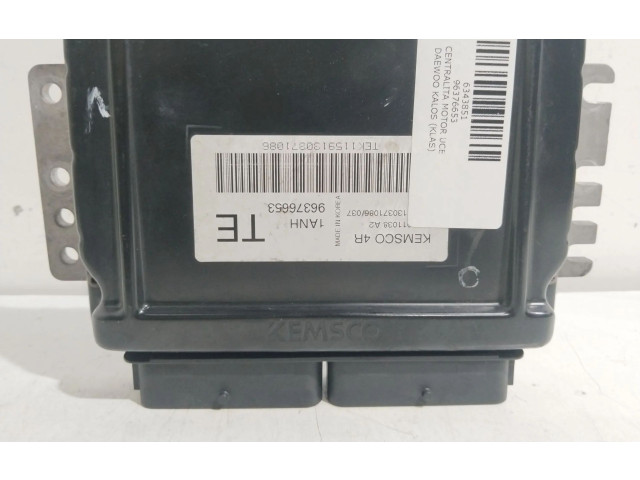 Блок управления двигателя 96376653 Daewoo Kalos