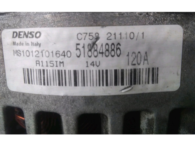 Генератор 52003623 Alfa Romeo Giulietta