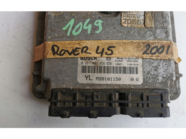 Řídící jednotka 0281001956-, 0281001956 MSB101150 Rover 45 2004