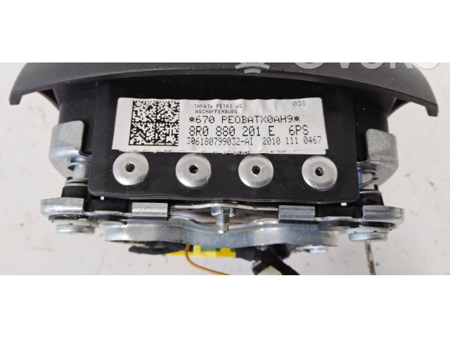 Подушка безопасности водителя 8R0880201E, 20101110467 Audi Q5 SQ5