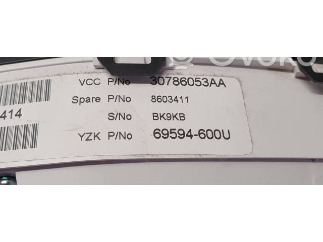 Панель приборов 30786053AA, 8603411 Volvo S80