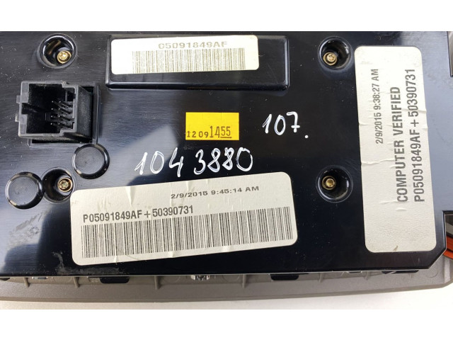 Блок управления климат-контролем 5091849AF, 56054387AC Jeep Grand Cherokee