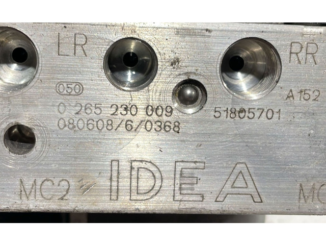 Jednotka ABS 0265950819, 0265950819 Lancia Musa 2010