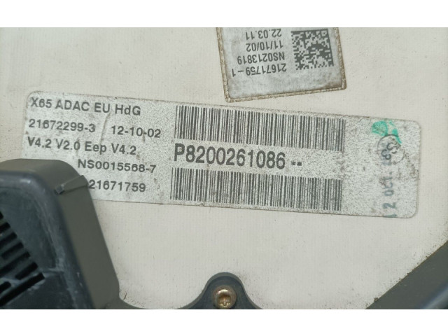 Панель приборов SV25-03-18, 216501761   Renault Clio II       