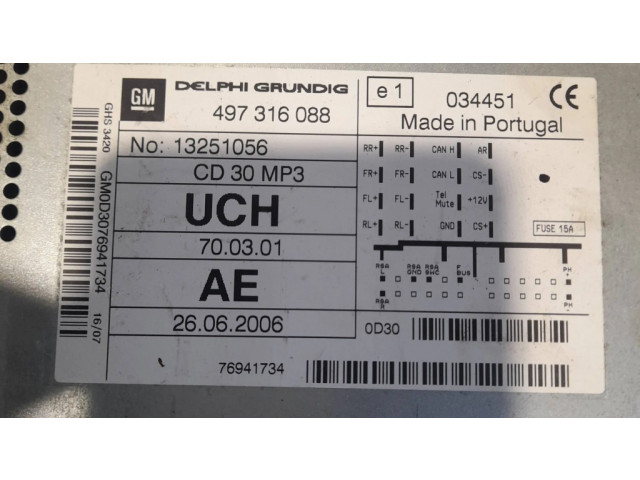 Радио/ проигрыватель CD/DVD / навигация