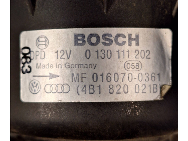 Вентилятор печки    0130111202, 4B1820021B   Audi A6 S6 C5 4B