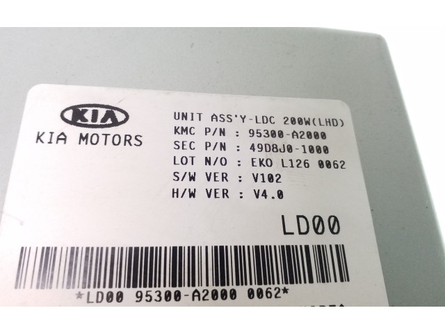 Блок управления 95300A2000, 49D8J01000 KIA Ceed