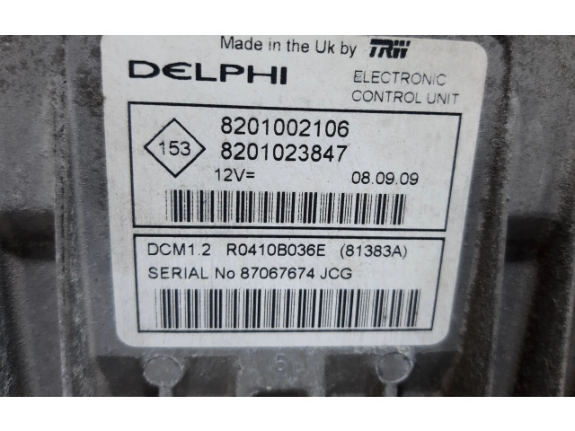 Блок управления двигателя 8201002106   Dacia Sandero