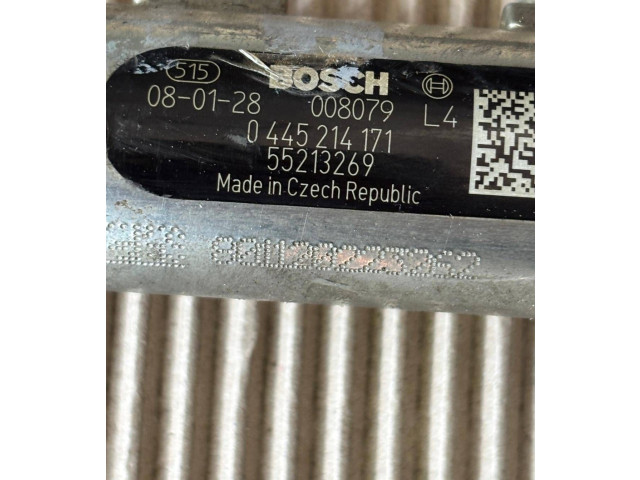 Топливная рампа 0445214171, 55213269 Lancia Delta для двигателя 844A1000