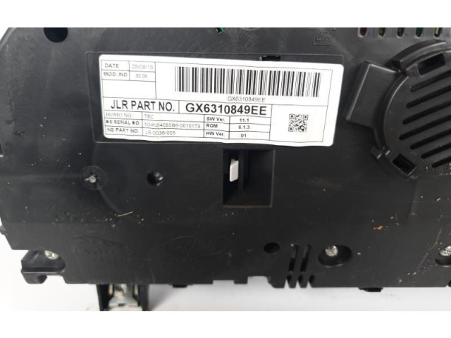 Панель приборов T2H35080, I0-8839H Jaguar XF X260