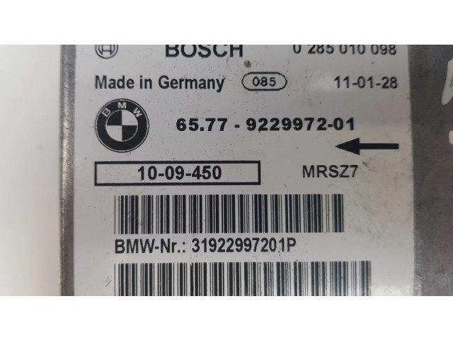 Блок подушек безопасности 6577922997201, 0285010098   BMW Z4 E89