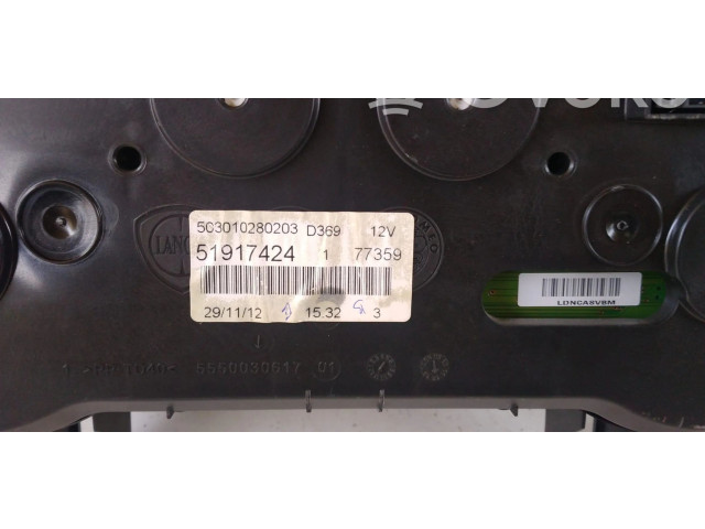 Přístrojová deska Fiat Punto Evo 2013 51917424, 51917424