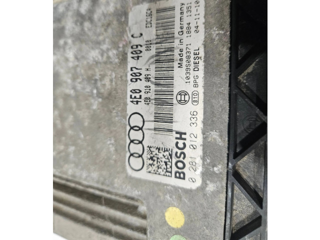 Řídící jednotka 4E0907409C, 0281012336 Audi A8 S8 D3 4E 2004