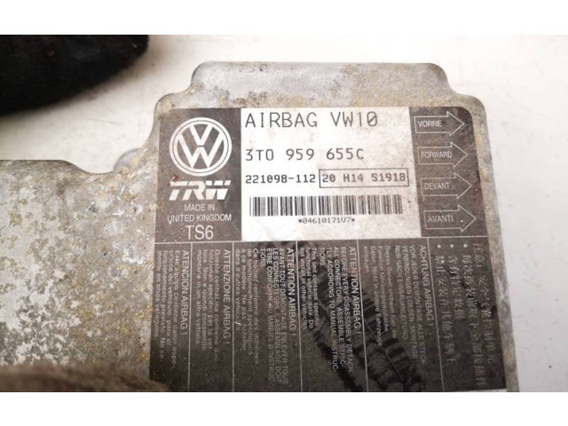 Блок подушек безопасности 3t0959655c, 3T0959655C Skoda Superb B6 (3T)