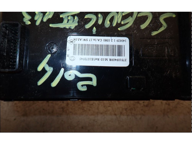 Блок управления климат-контролем 275109409R Renault Scenic III Grand scenic III