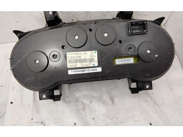 Přístrojová deska Fiat Punto Evo 2010 51852796, 350A1000