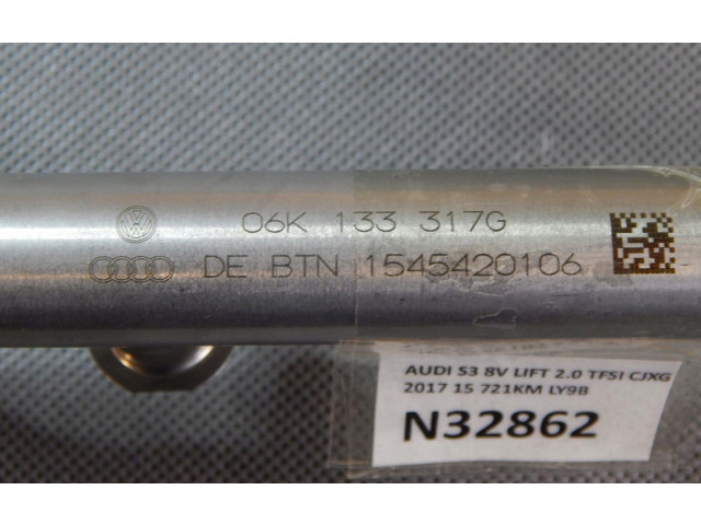 Топливная рампа 06K133317G   Audi A3 S3 8V  