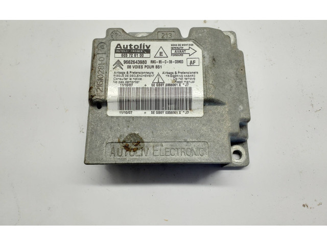 Блок подушек безопасности 9662643980, 603726100 Citroen C4 I