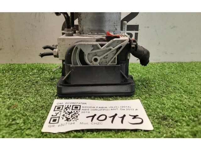 Блок АБС 6C0907379R, 6C0907379R   Skoda  Fabia Mk3 (NJ)  2015 - 2021 года