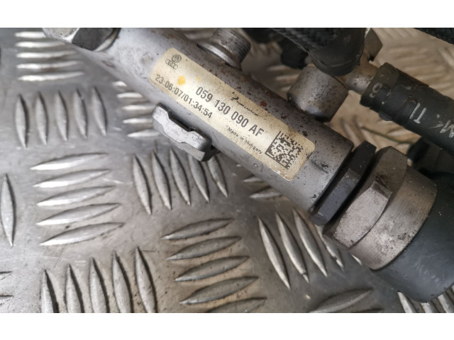 Топливная рампа 059130089AB, 059130090AB   Audi A6 S6 C6 4F  