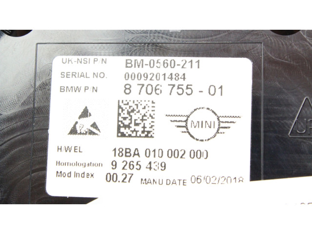 Панель приборов 8706755   Mini Clubman F54       