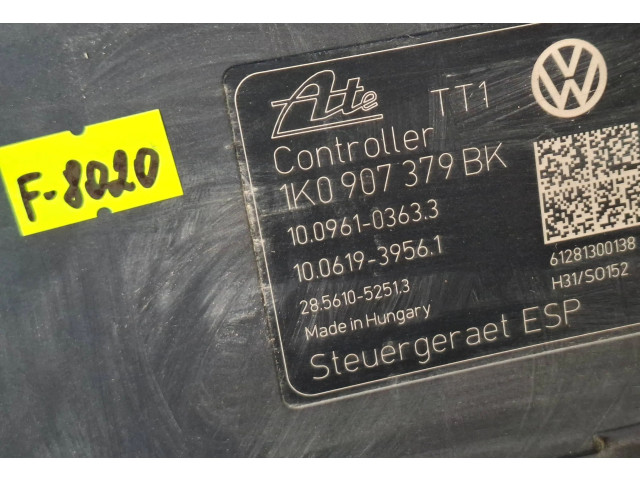 Блок АБС 1K0907379BK, 1K0614517D   Skoda  Octavia Mk2 (1Z)  2004 - 2013 года