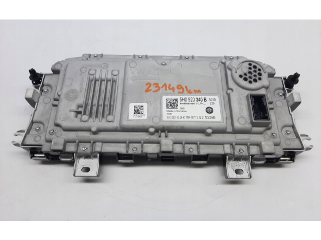 Панель приборов 5H0920340B, 149KM Volkswagen Golf VIII