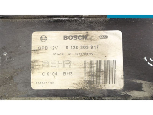 Турбина Электрический вентилятор радиаторов Volkswagen Transporter - Caravelle T5 7H0959455A, 0130303917 для двигателя AXE