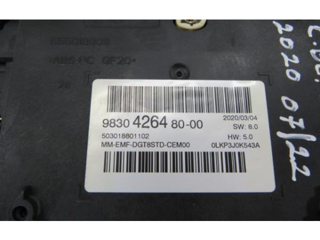 Дисплей 983042648000, 0LKP3J0K543A Citroen Berlingo