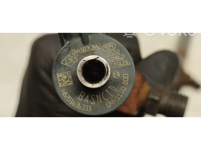 Комплект форсунок 0445B76882 Dacia Lodgy для дизельного двигателя D052251 1.5