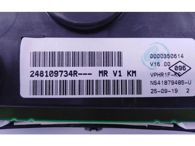 Панель приборов 248109734R Dacia Dokker