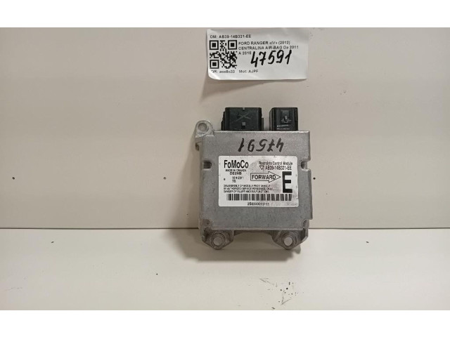 Блок подушек безопасности AB39-14B321-EE, AB39-14B321-EE Ford Ranger