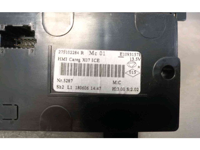 Блок управления климат-контролем 275102284R Dacia Logan II
