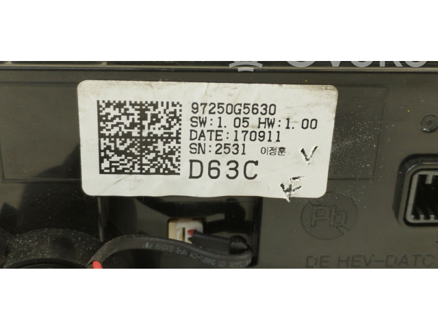 Блок управления климат-контролем 97250G5630 KIA Niro