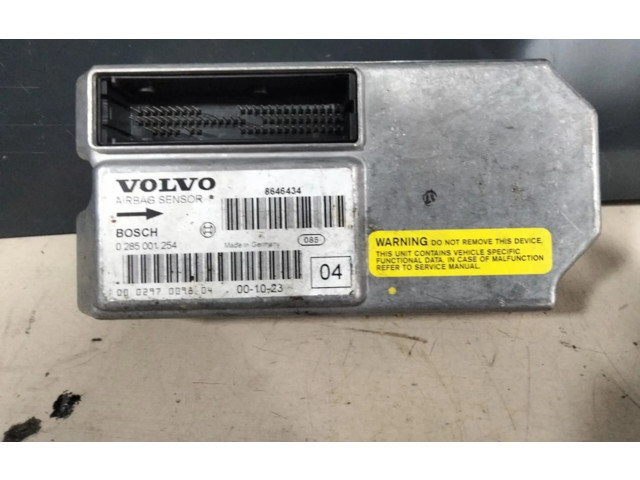 Блок подушек безопасности 0285001254, CENTRALITAAIRBAG   Volvo S80