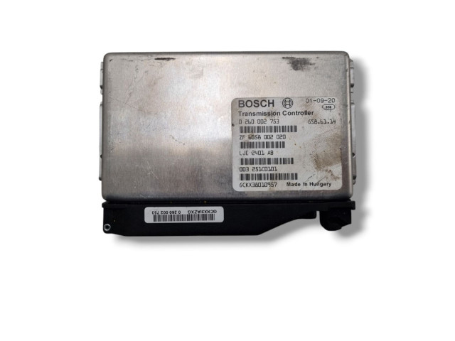 Блок управления коробкой передач 0260002753, LJ2401AB Jaguar XJ X308