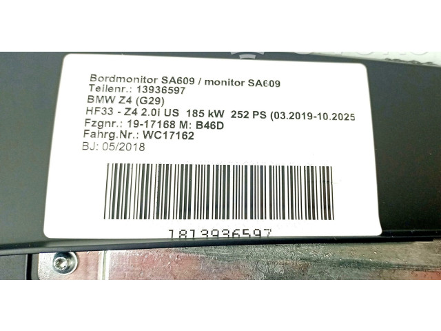 Дисплей    022441, 8798738   BMW Z4 g29