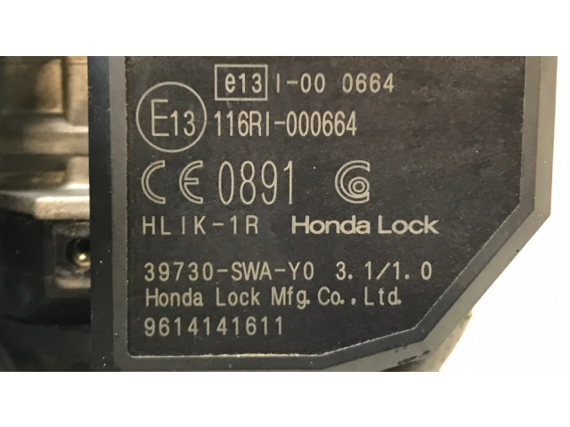 Комплект блоков управления 37820RB0E33, 6613109836   Honda Jazz