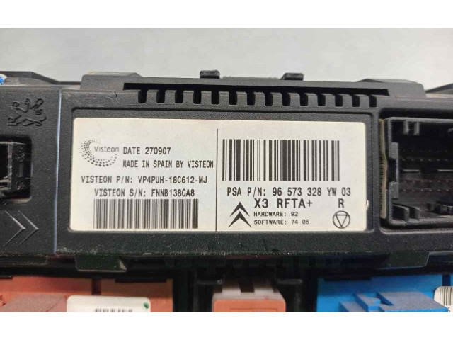Блок управления климат-контролем 96573328, VP4PUH18C612MJ   Citroen C5
