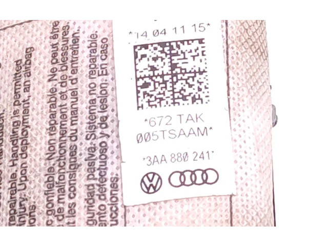 Подушка безопасности в сиденье 3AA880241   Volkswagen Passat Alltrack