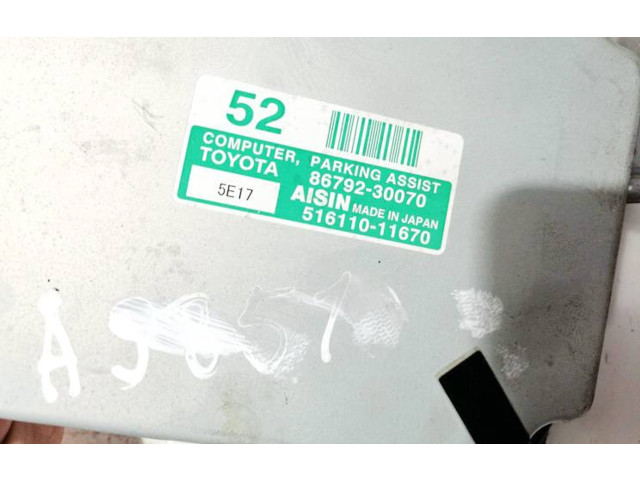 Блок управления парковки 8679230070, 516110-11670 Lexus GS 300 350 430 450H