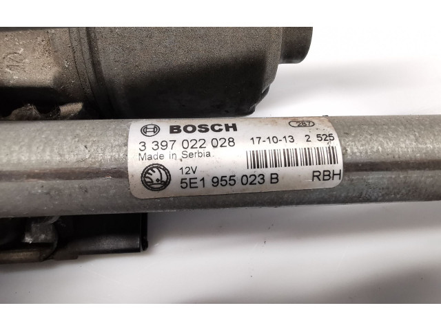 Моторчик дворников 5E1955119A Skoda Octavia Mk3 (5E)