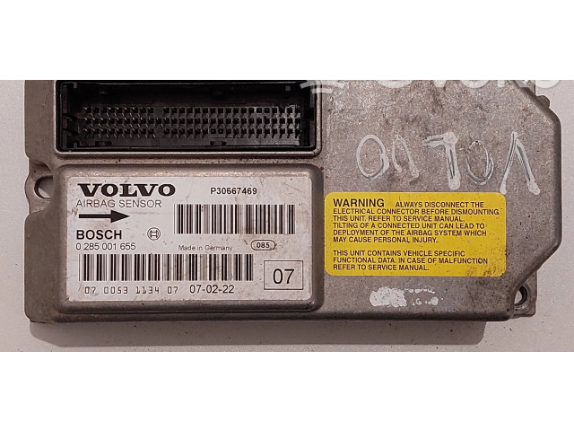 Блок подушек безопасности 0285001655, P30667469 Volvo V70