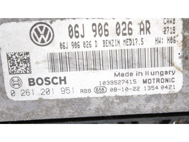 Ручка стеклоочистителей 06J906026AR, 0261201951   Volkswagen Scirocco