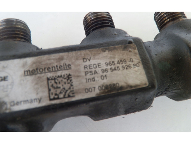 Топливная рампа 9654592680, LISTWAWTRYSKOWA   Peugeot 5008  