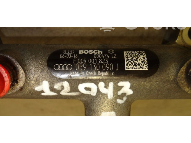 Топливная рампа F00R001823, 059130090J   Volkswagen Phaeton   для двигателя BMK