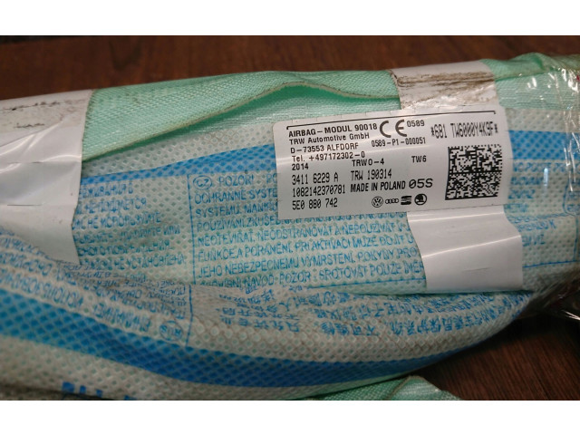 Боковая подушка безопасности 5E0880742 Skoda Octavia Mk3 (5E)