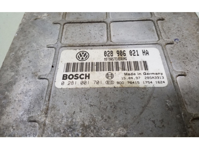 Řídící jednotka 028906021HA, 028101701 Volkswagen Caddy 1997