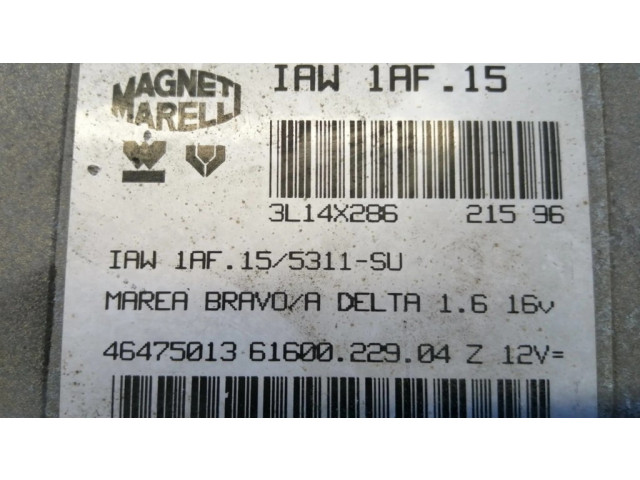 Блок управления двигателя IAW1AF15, 46475013 Fiat Marea