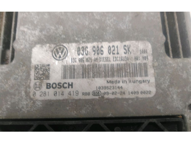 Řídící jednotka 3G906021SK Seat Altea XL 2009